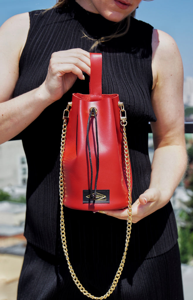 CHERRY RED MINI-CINCH - Smith + Parka