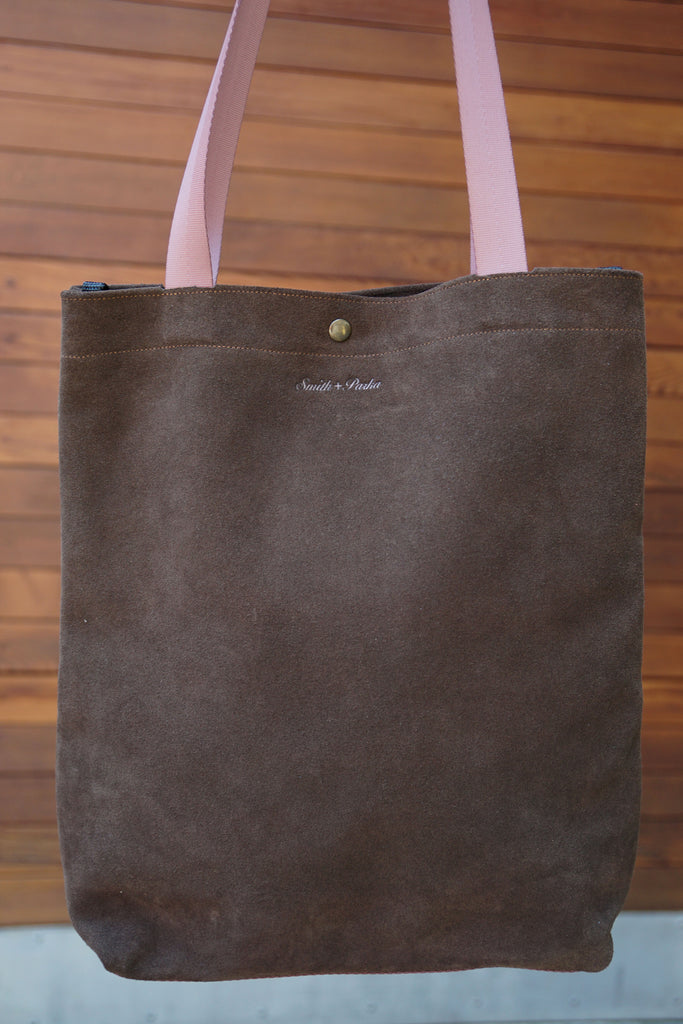 SUEDE TOTE - Smith + Parka