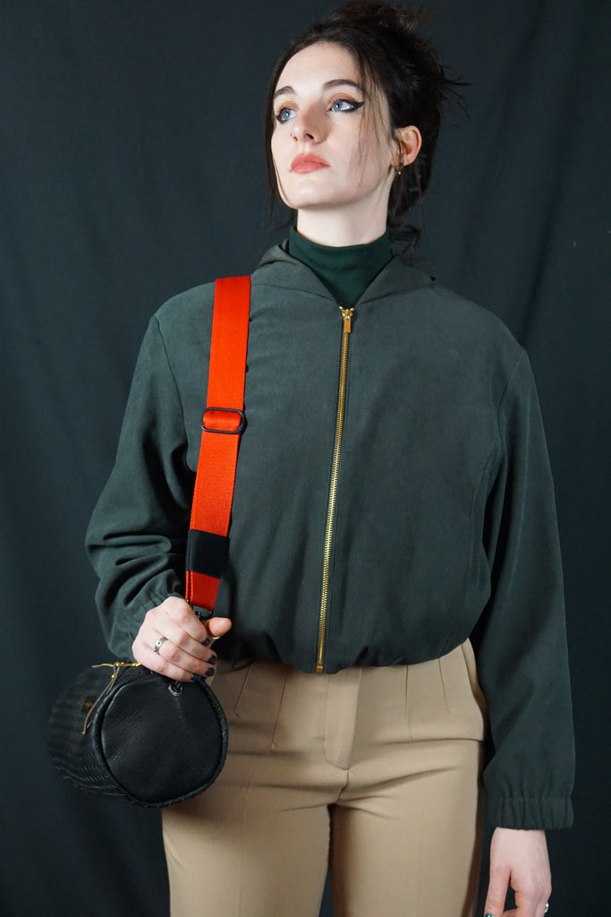 Black Weave Porter Mini-duffle - Smith + Parka