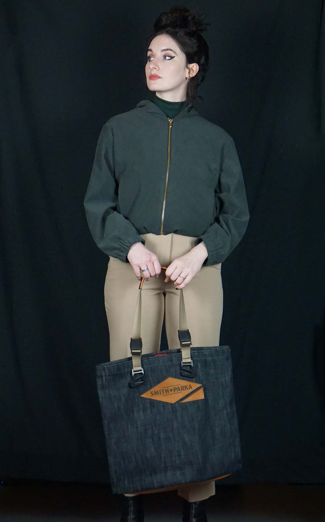 Japanese Uni-handle Denim Tote - Smith + Parka