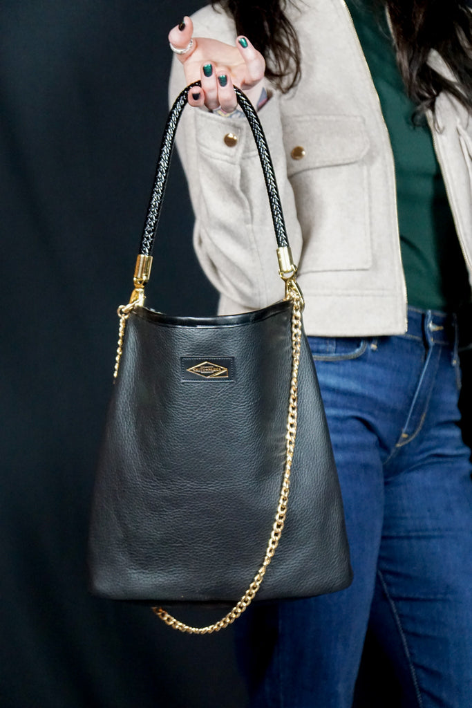 Noir Bucket Tote - Smith + Parka