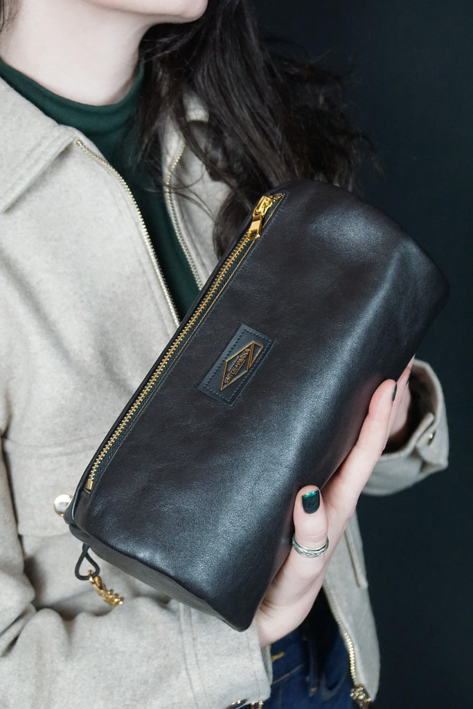 Espresso Porter Mini-duffle - Smith + Parka