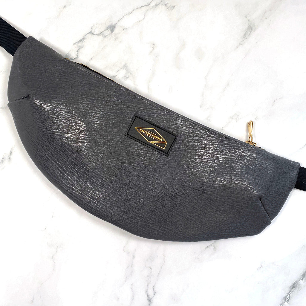 Volcanic Ash Solo (embossed cowhide) - Smith + Parka