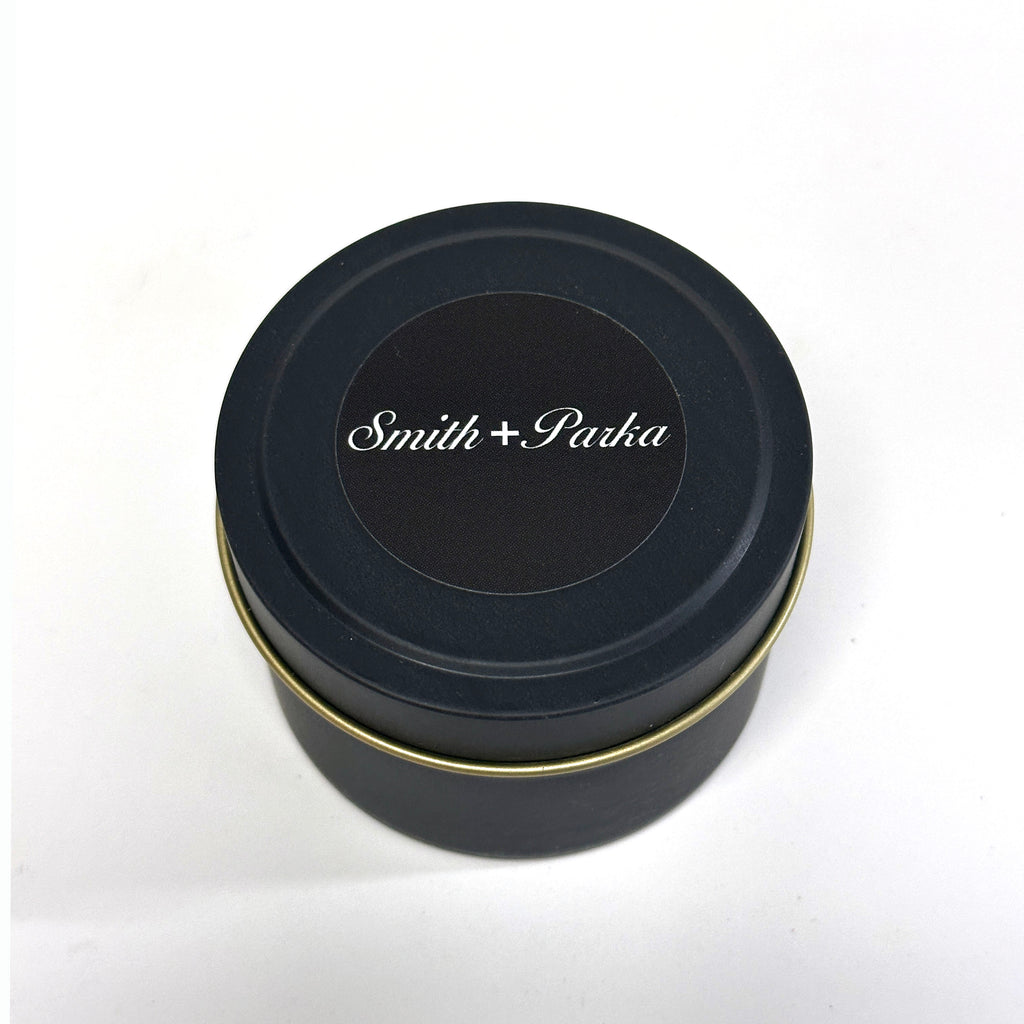 Travel Candle Leather scented - Smith + Parka