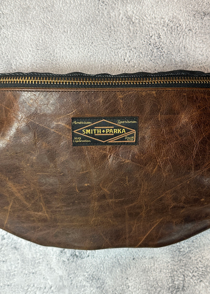 DISTRESSED LEATHER WITH DENIM DUO - Smith + Parka