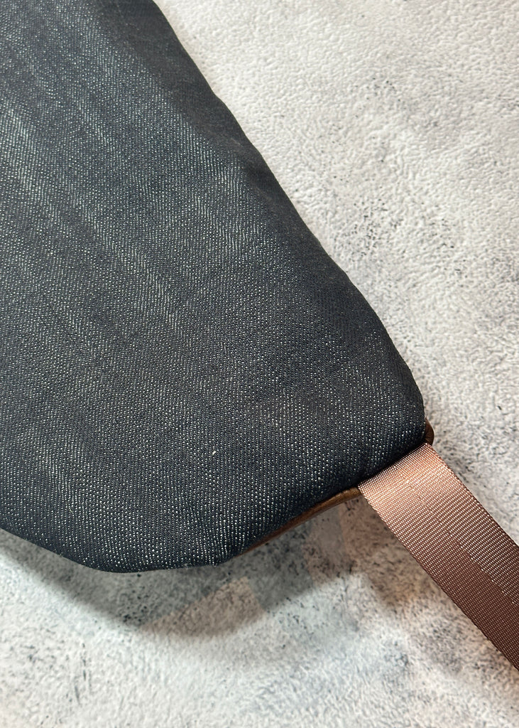 DISTRESSED LEATHER WITH DENIM DUO - Smith + Parka